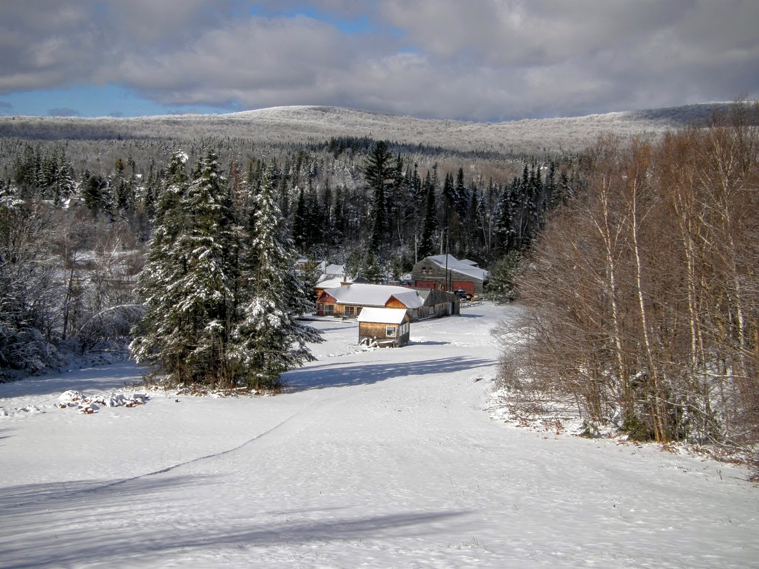 Highest Nordic Base Lodge in Vermont