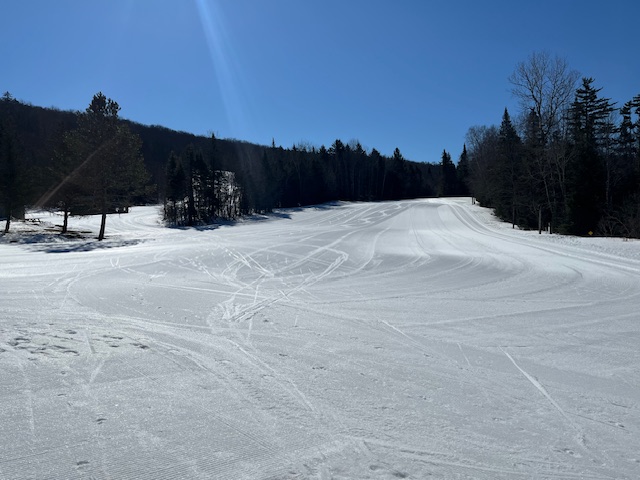 Spring skiing